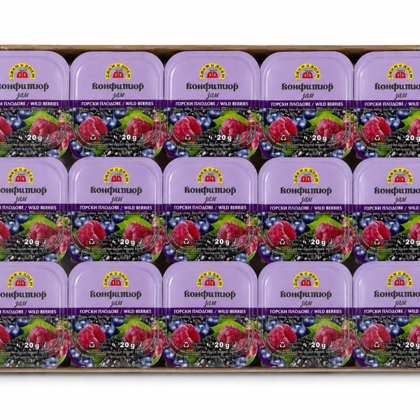 GEM FRUCTE DE PĂDURE CAPSULE 20G/60BUC