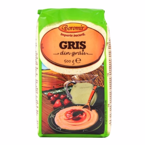GRIȘ DIN GRÂU 500G BOROMIR