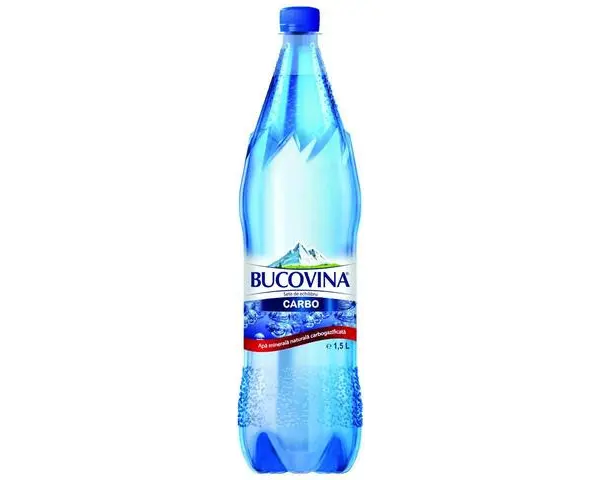 APĂ MINERALĂ CARBOGAZOASĂ BUCOVINA 1,5L
