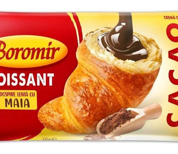 CROISSANT CU CREMA DE CACAO 60G, BOROMIR