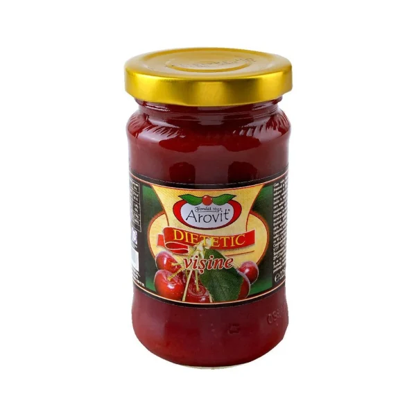 GEM VIȘINE DIETETIC, AROVIT 225G