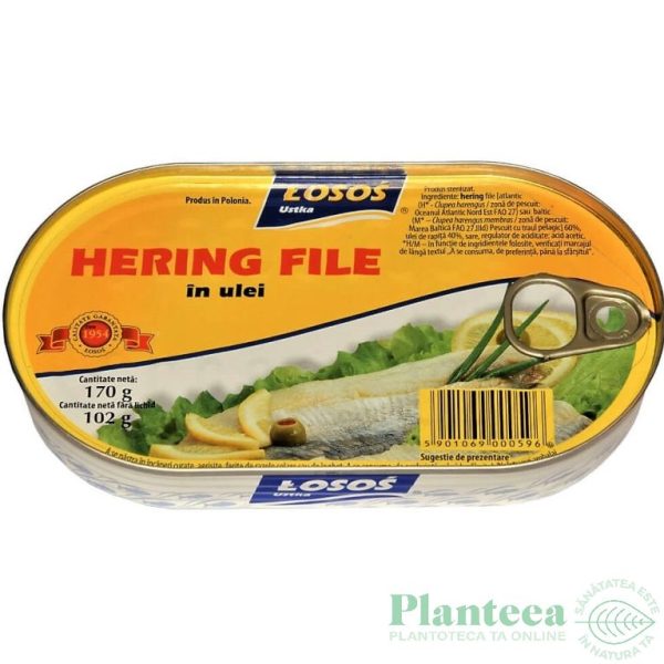 HERING IN ULEI VEGETAL 170G
