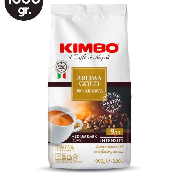 KIMBO AROMA GOLD 1KG 100% ARABICA ITALIA