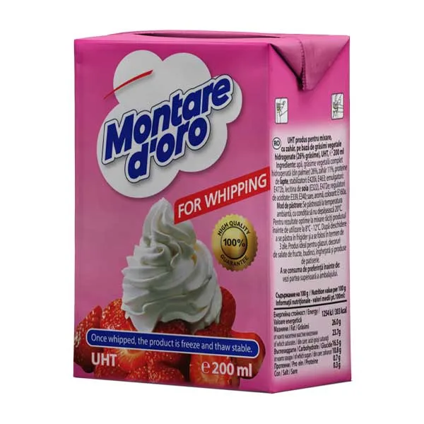 MONTARE DORO 200ML MONTARE D'ORO 200ML - imagine 1