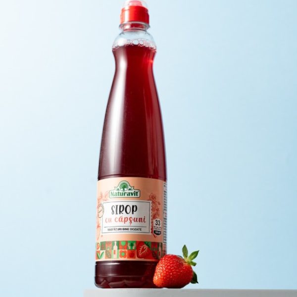 NATURAVIT SIROP CU CĂPȘUNI