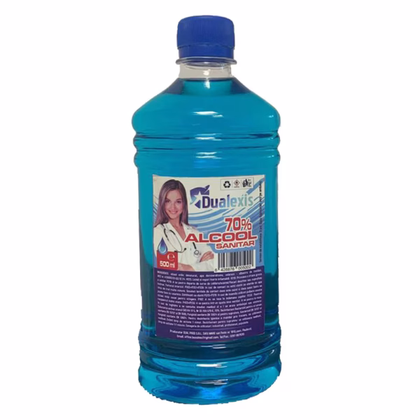 ALCOOL SANITAR, DUALEXIS, 70%, 500ML