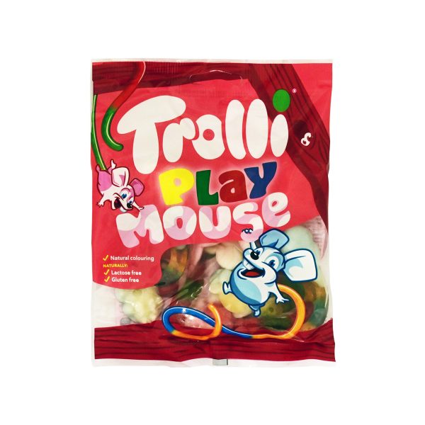 BOMBOANE GELATINOASE TROLLI PLAY MOUSE 100G