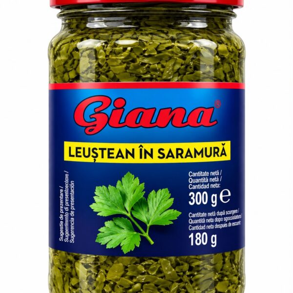 LEUȘTEAN ÎN SARAMURĂ GIANA, 180G