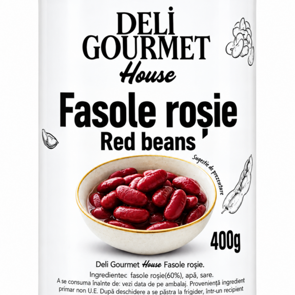 FASOLE ROȘIE DELI GOURMET 400G